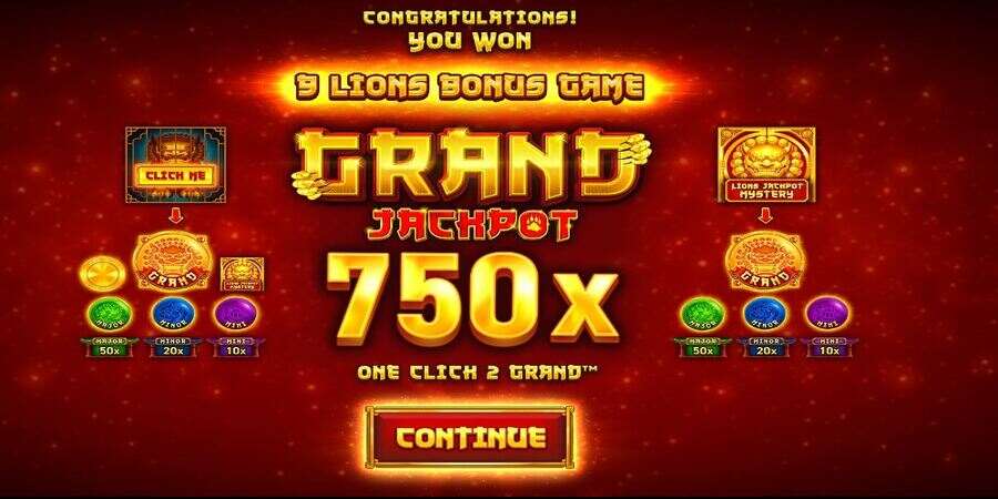 new video slot - 9 Lions Hold the Jackpot