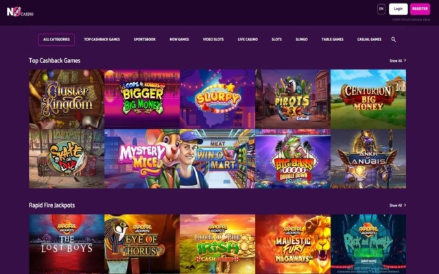 No Bonus Casino Games on Desktop