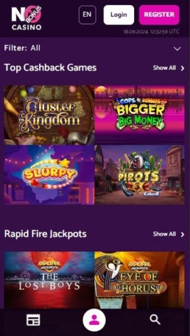 No Bonus Casino Games on Mobile