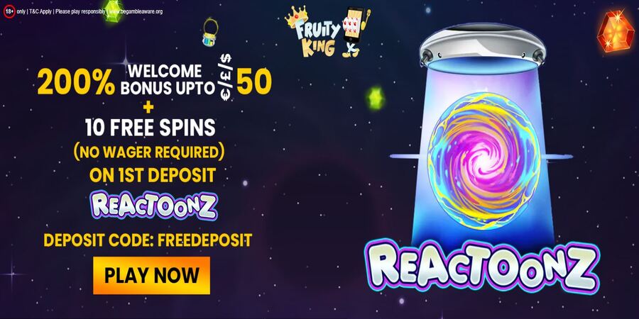 Fruity King Casino Bonus