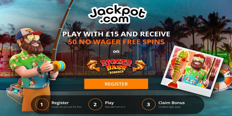 Jackpot com bonus no wagering