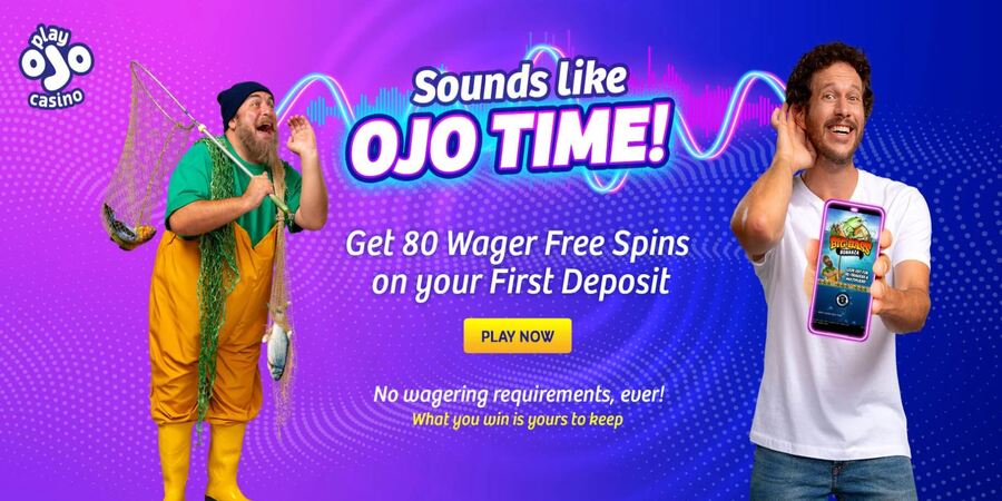 PlayOJO Casino free spins