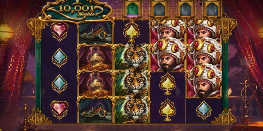 10001 Nights Slots Red Tiger Gaming