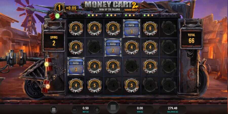 Money Cart 2 bonus game