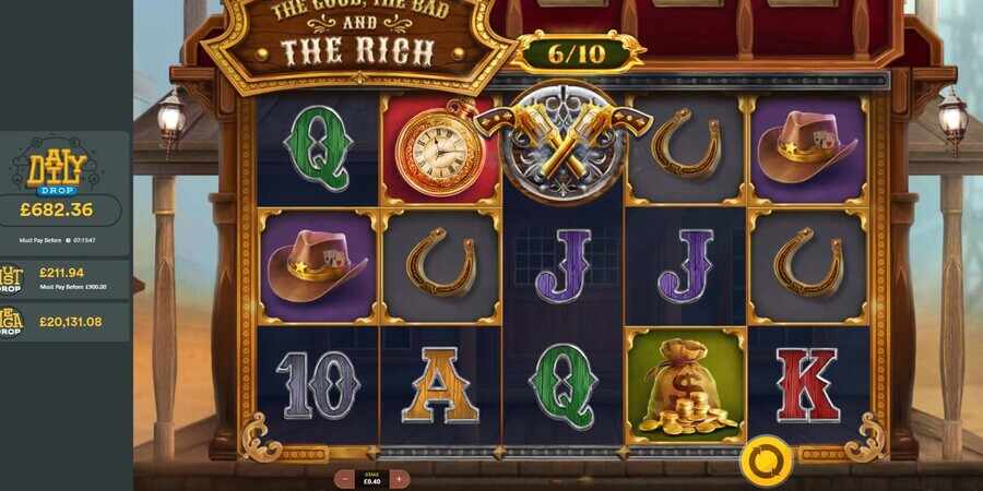 Newest slot machines - The Good, The Bad and the Rich