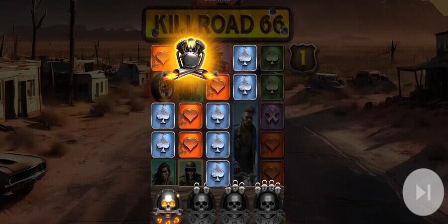 Killroad 66 bonus game